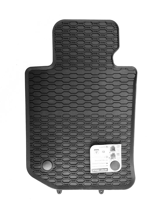 Premium quality black rubber mats compatible with BMW Seria 3 G20 2019-2026