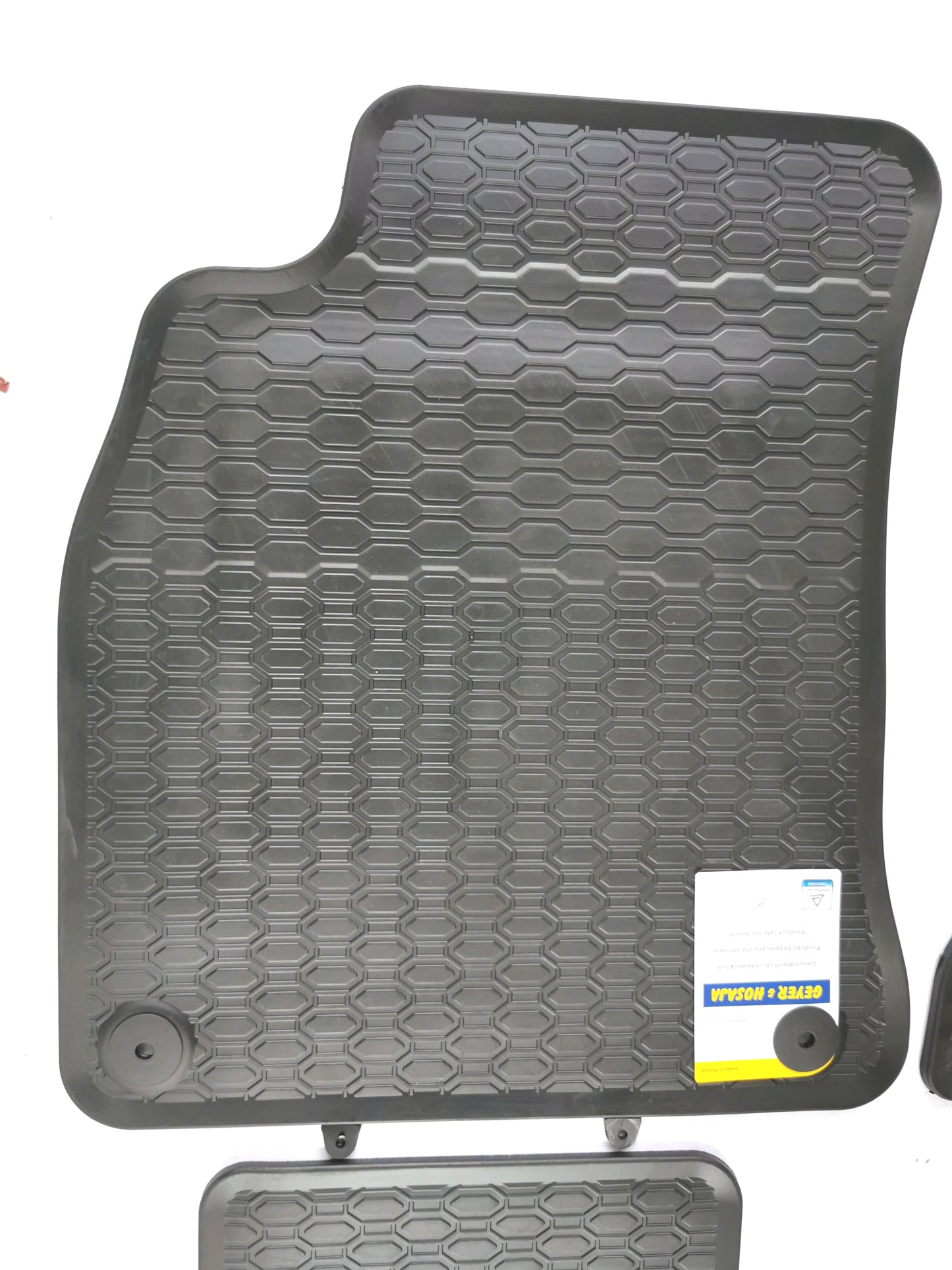 Premium quality black rubber mats compatible with  Audi A4 B8/A5 8T 2008-2015